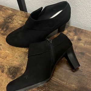 Amelia Grace Ankle Wedge Boots